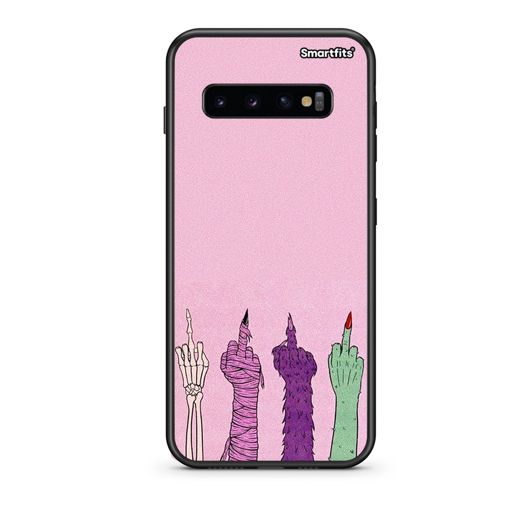 samsung s10 Halloween Be A Lady Θήκη από τη Smartfits με σχέδιο στο πίσω μέρος και μαύρο περίβλημα | Smartphone case with colorful back and black bezels by Smartfits