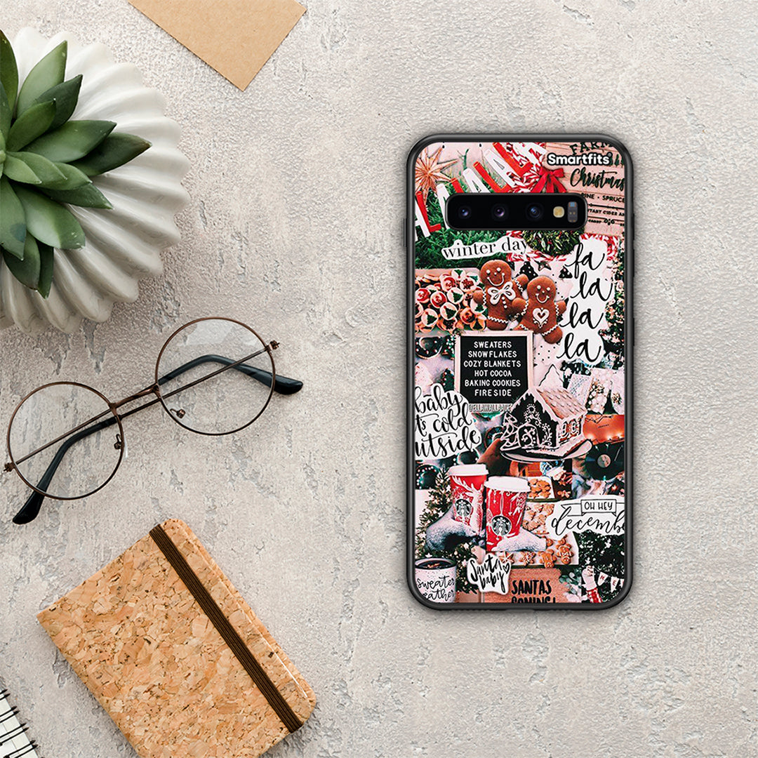 Xmas Habbits - Samsung Galaxy S10+ case