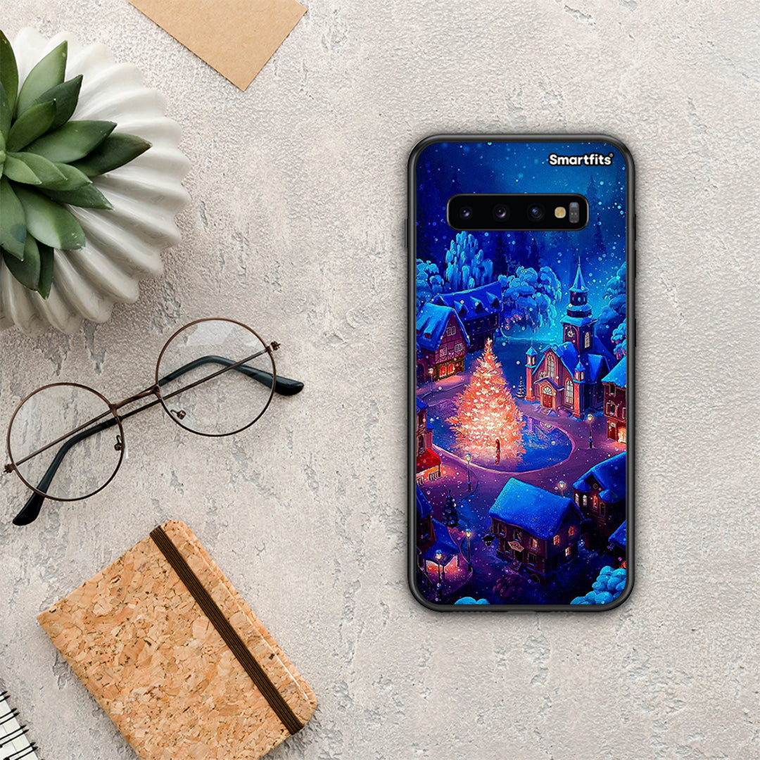 Xmas Village - Samsung Galaxy S10+ case