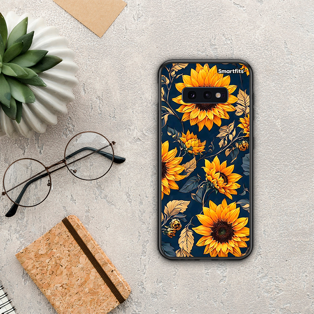Autumn Sunflowers - Samsung Galaxy S10e θήκη