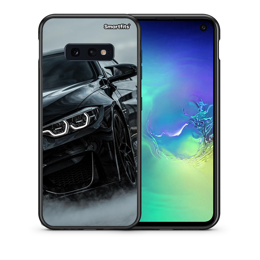 Θήκη Samsung S10e Black BMW από τη Smartfits με σχέδιο στο πίσω μέρος και μαύρο περίβλημα | Samsung S10e Black BMW case with colorful back and black bezels