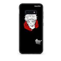 Thumbnail for samsung s10e Itadori Anime θήκη από τη Smartfits με σχέδιο στο πίσω μέρος και μαύρο περίβλημα | Smartphone case with colorful back and black bezels by Smartfits