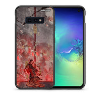 Thumbnail for Θήκη Samsung S10e Nezuko Kamado από τη Smartfits με σχέδιο στο πίσω μέρος και μαύρο περίβλημα | Samsung S10e Nezuko Kamado case with colorful back and black bezels