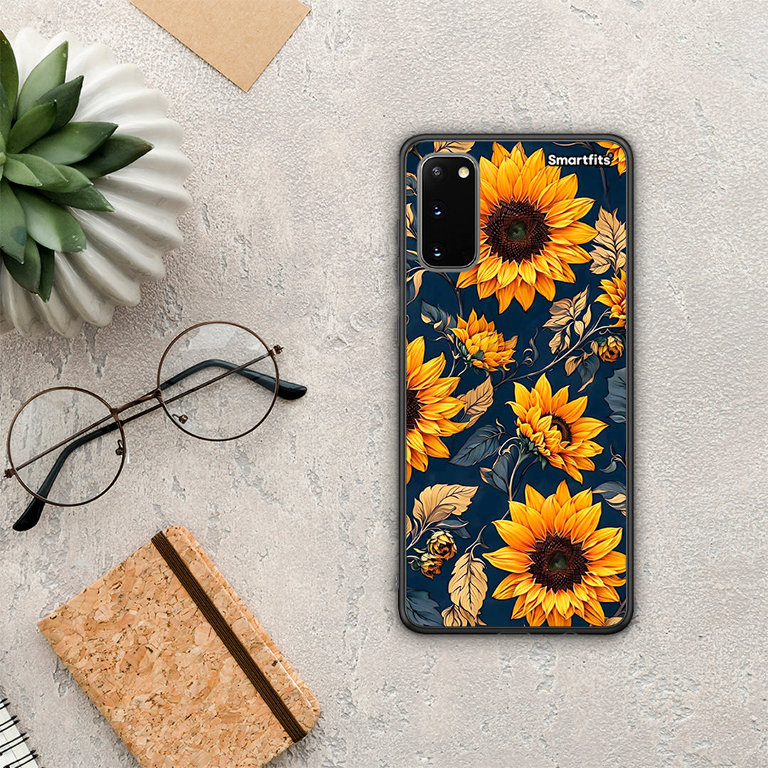 Autumn Sunflowers - Samsung Galaxy S20 case