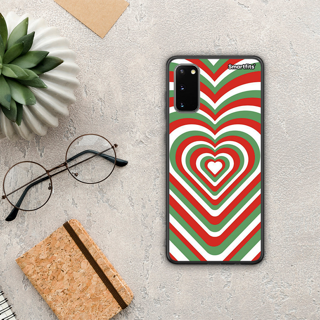 Christmas Hearts - Samsung Galaxy S20 case