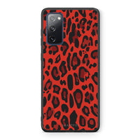 Thumbnail for Animal Red Leopard - Samsung Galaxy S20 FE case