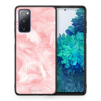Thumbnail for Boho Pink Feather - Samsung Galaxy S20 FE case