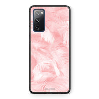 Thumbnail for Boho Pink Feather - Samsung Galaxy S20 FE case