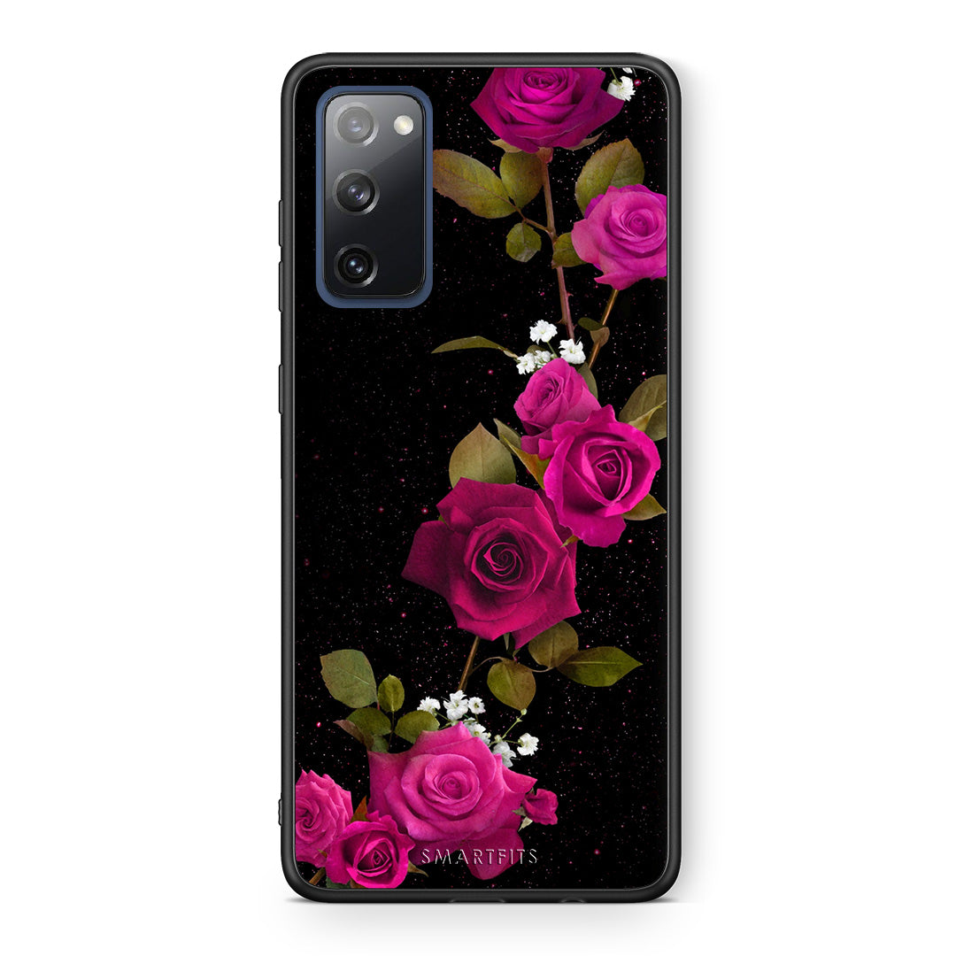 Flower Red Roses - Samsung Galaxy S20 FE case