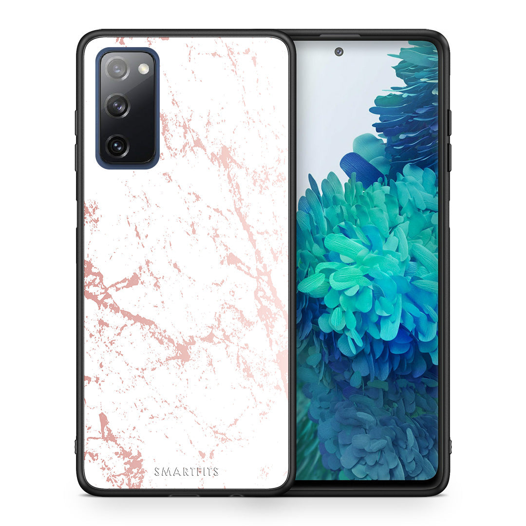 Marble Pink Splash - Samsung Galaxy S20 FE case