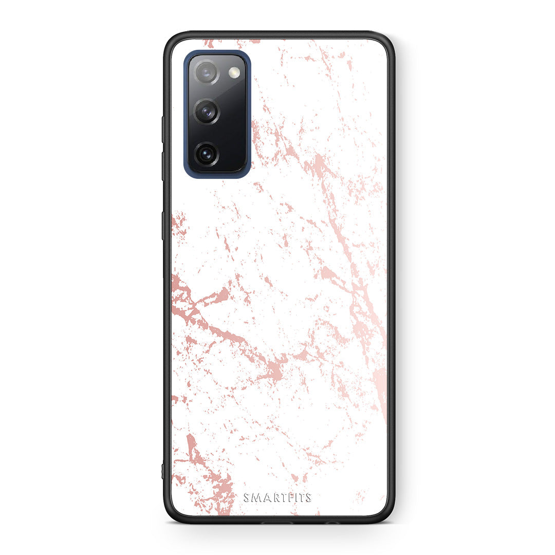 Marble Pink Splash - Samsung Galaxy S20 FE case