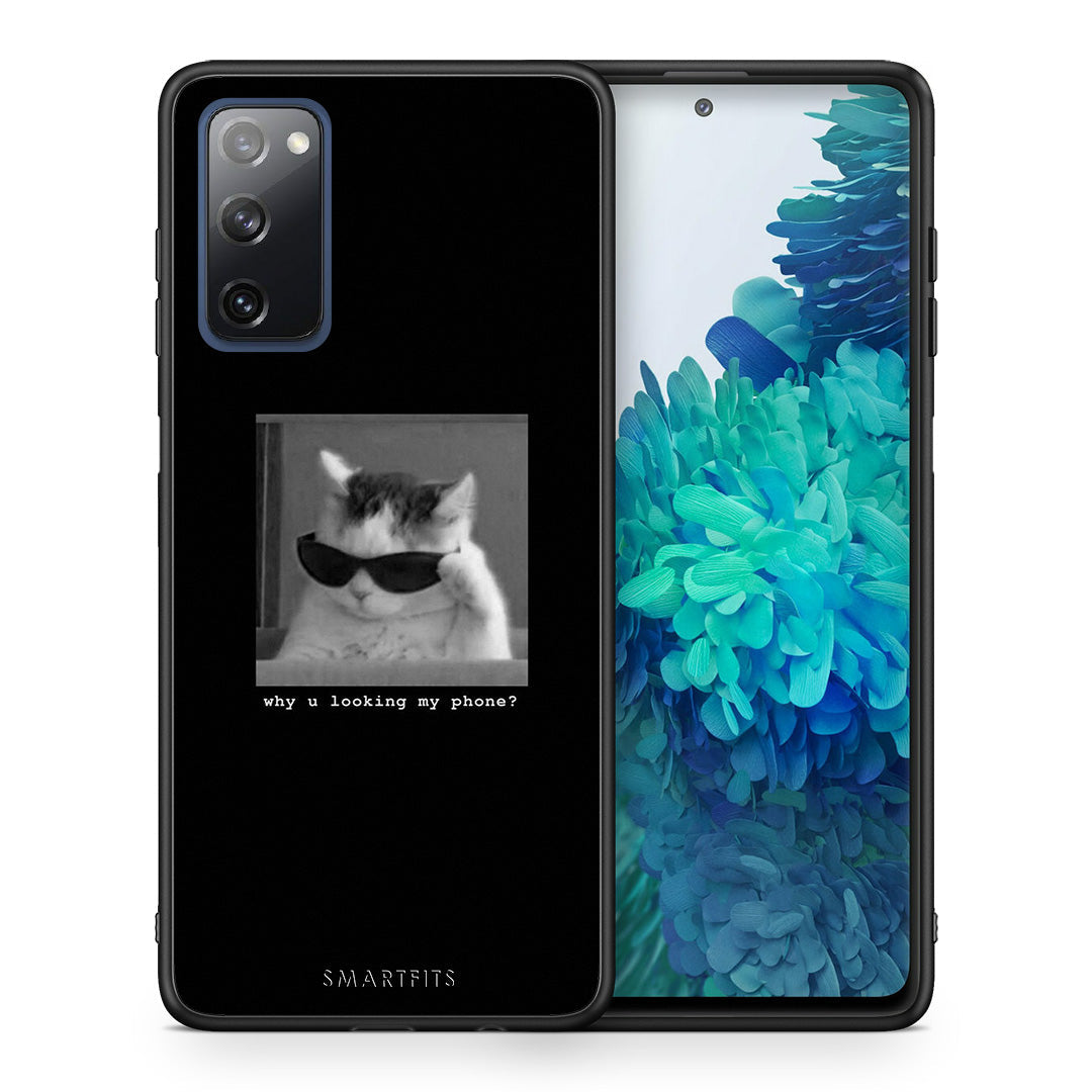 Meme Cat - Samsung Galaxy S20 Fe case