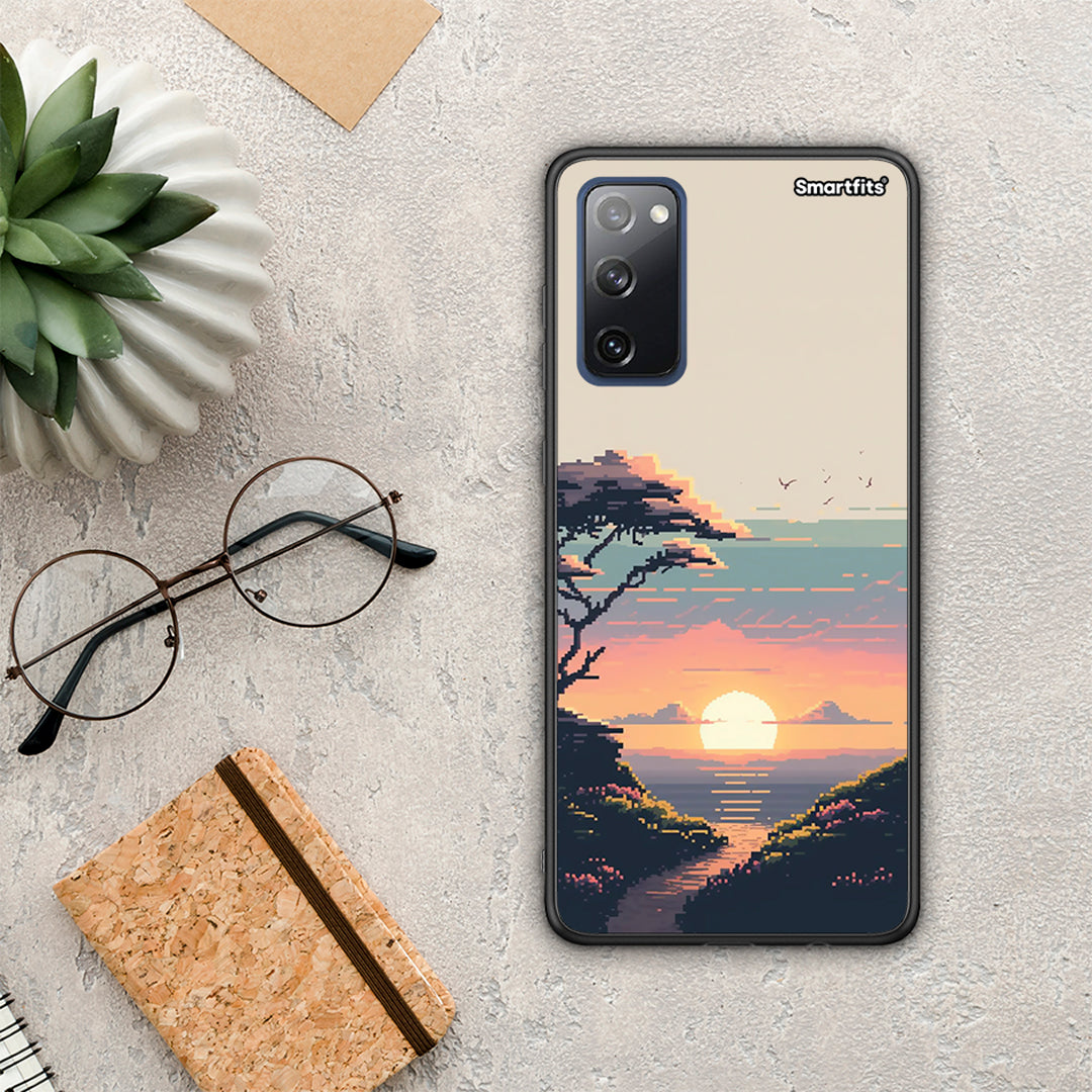 Pixel Sunset - Samsung Galaxy S20 FE case