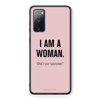 Thumbnail for Superpower Woman - Samsung Galaxy S20 FE case 