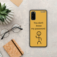 Thumbnail for My Password - Samsung Galaxy S20 θήκη