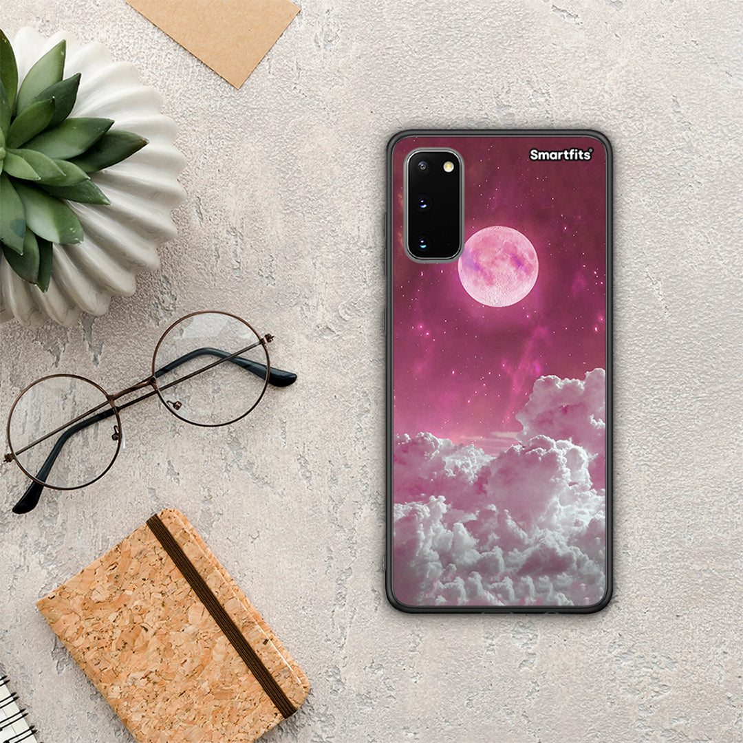 Pink Moon - Samsung Galaxy S20 case