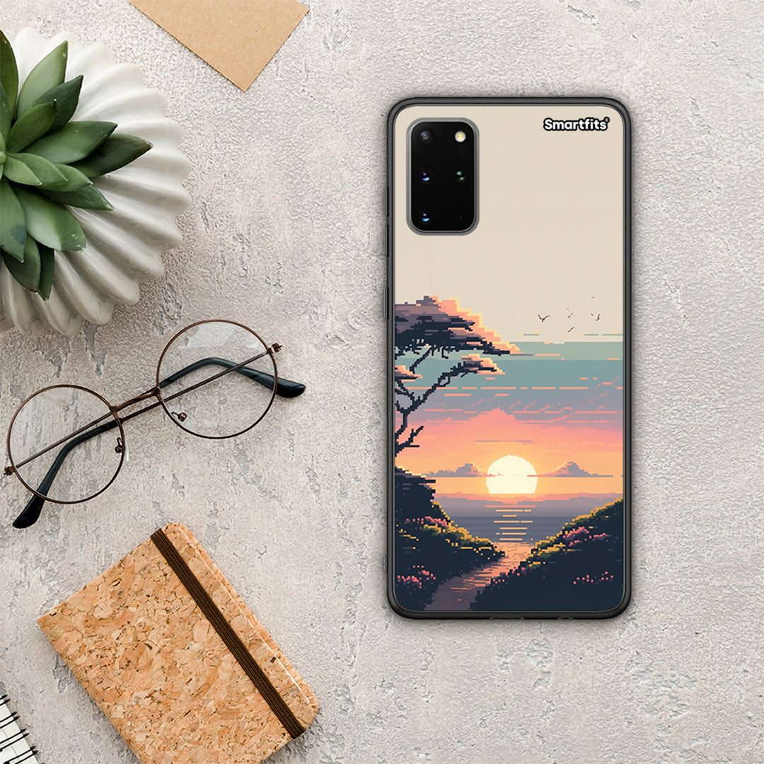 Pixel Sunset - Samsung Galaxy S20+ θήκη
