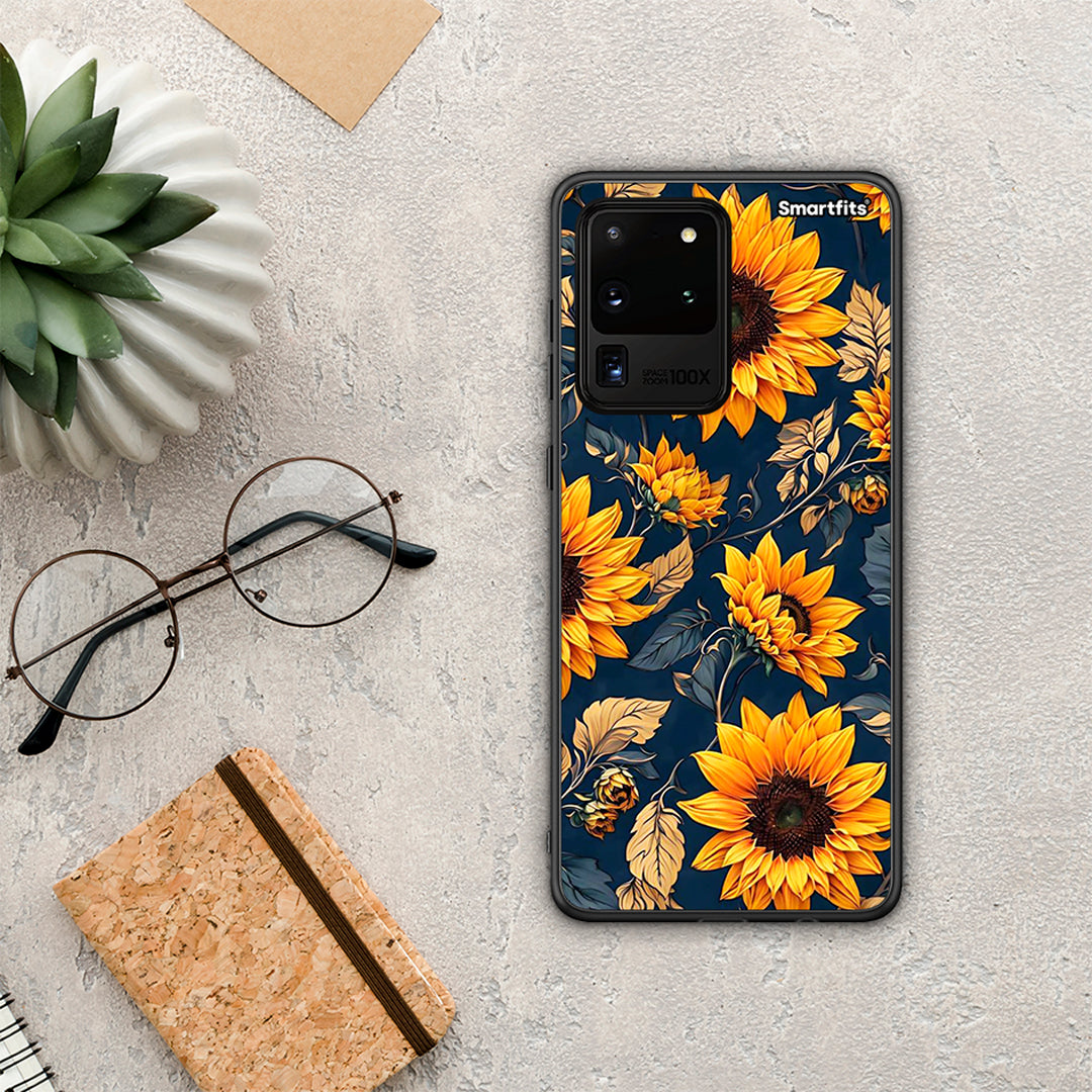 Autumn Sunflowers - Samsung Galaxy S20 Ultra case