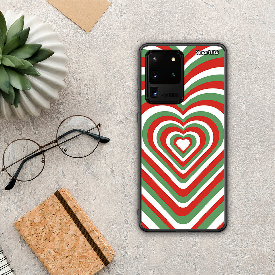 Christmas Hearts - Samsung Galaxy S20 Ultra case