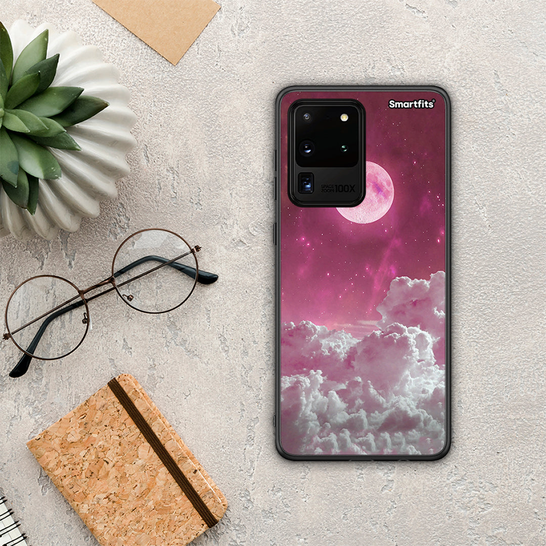 Pink Moon - Samsung Galaxy S20 Ultra case