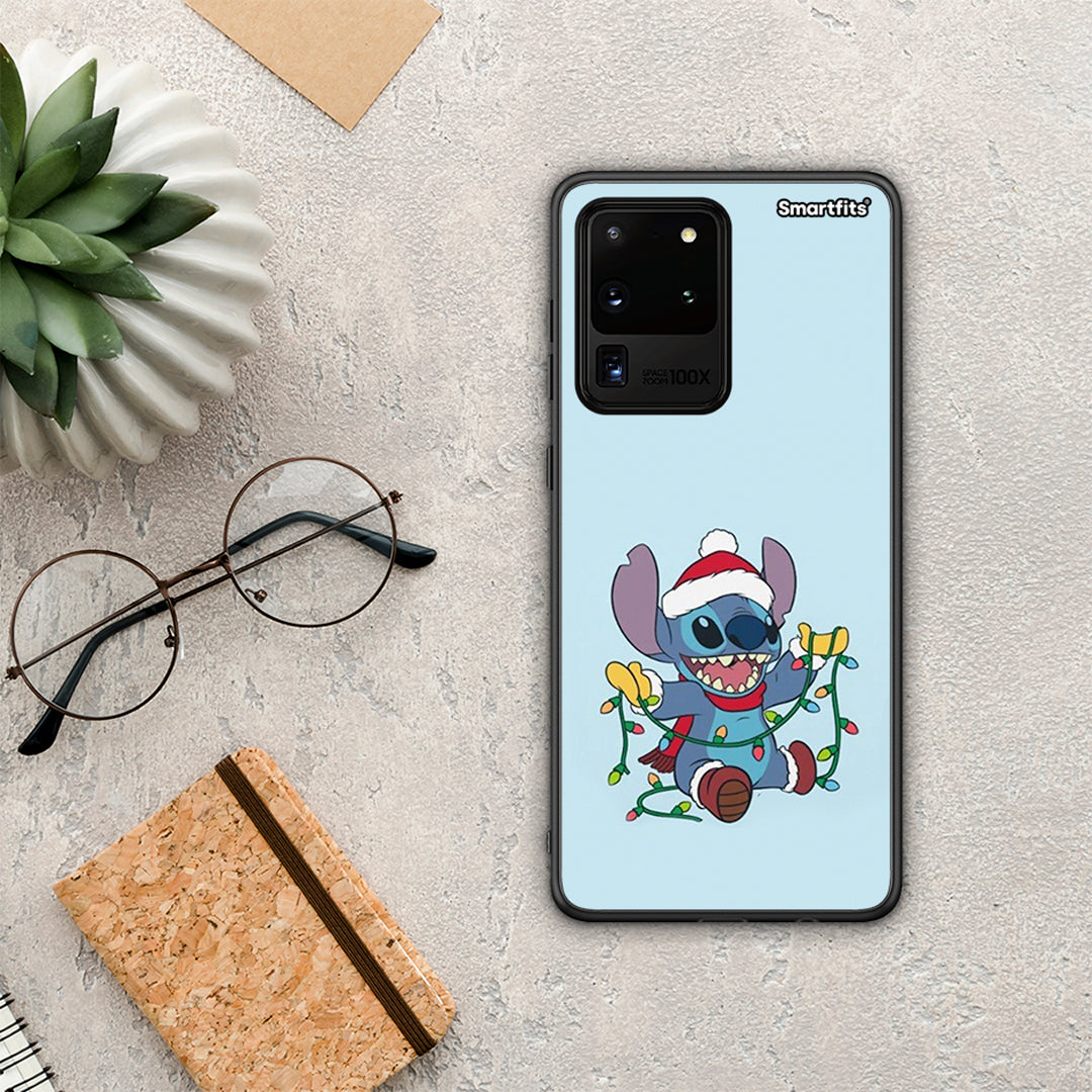 Santa Stich - Samsung Galaxy S20 Ultra case