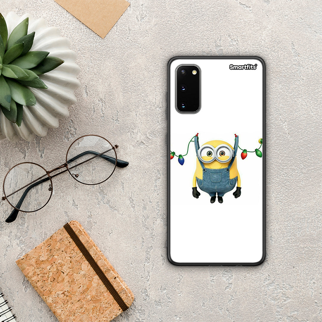 Xmas Minion Lights - Samsung Galaxy S20 case