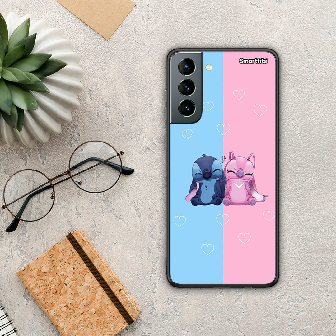 Stitch And Angel - Samsung Galaxy S21 θήκη