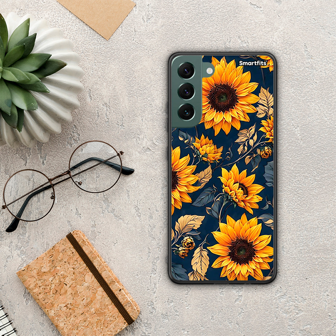 Autumn Sunflowers - Samsung Galaxy S22 Plus case