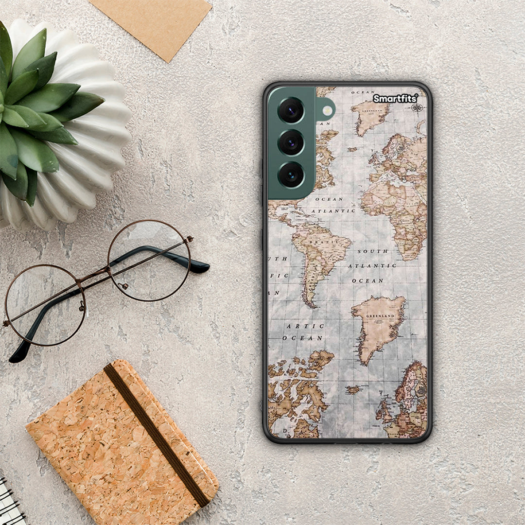 World Map - Samsung Galaxy S22 Plus case