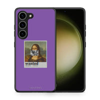 Thumbnail for Θήκη Samsung Galaxy S23 Popart Monalisa από τη Smartfits με σχέδιο στο πίσω μέρος και μαύρο περίβλημα | Samsung Galaxy S23 Popart Monalisa Case with Colorful Back and Black Bezels