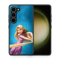 Thumbnail for Θήκη Samsung Galaxy S23 Tangled 2 από τη Smartfits με σχέδιο στο πίσω μέρος και μαύρο περίβλημα | Samsung Galaxy S23 Tangled 2 Case with Colorful Back and Black Bezels