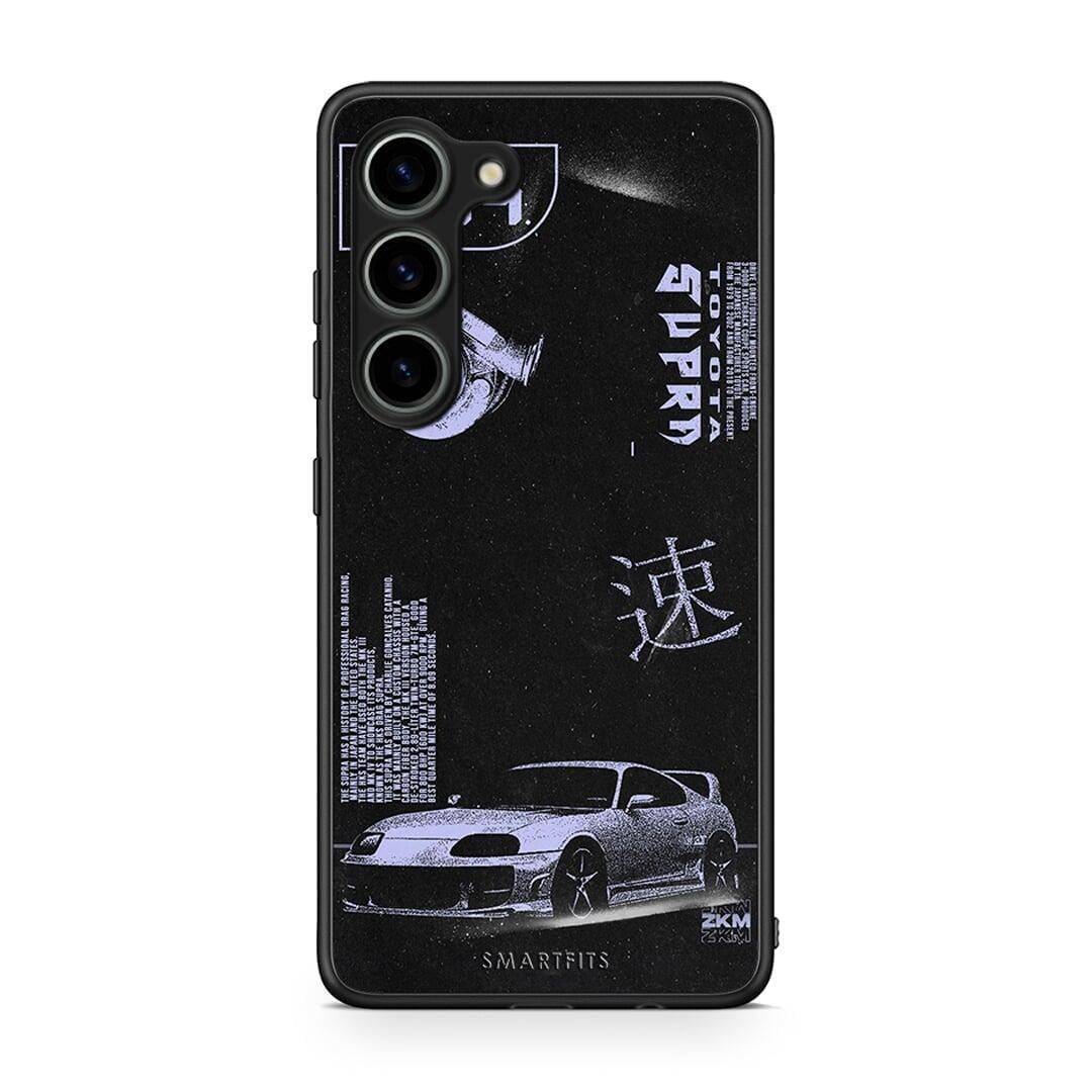 Θήκη Samsung Galaxy S23 Tokyo Drift από τη Smartfits με σχέδιο στο πίσω μέρος και μαύρο περίβλημα | Samsung Galaxy S23 Tokyo Drift Case with Colorful Back and Black Bezels