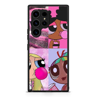Thumbnail for Θήκη Samsung Galaxy S23 Ultra Bubble Girls από τη Smartfits με σχέδιο στο πίσω μέρος και μαύρο περίβλημα | Samsung Galaxy S23 Ultra Bubble Girls Case with Colorful Back and Black Bezels