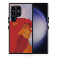 Thumbnail for Θήκη Samsung Galaxy S23 Ultra Lion Love 1 από τη Smartfits με σχέδιο στο πίσω μέρος και μαύρο περίβλημα | Samsung Galaxy S23 Ultra Lion Love 1 Case with Colorful Back and Black Bezels