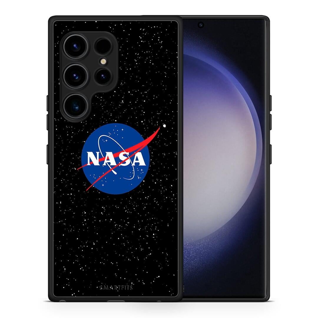 Θήκη Samsung Galaxy S23 Ultra PopArt NASA από τη Smartfits με σχέδιο στο πίσω μέρος και μαύρο περίβλημα | Samsung Galaxy S23 Ultra PopArt NASA Case with Colorful Back and Black Bezels