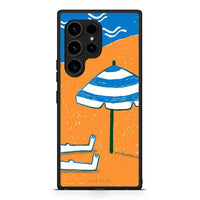 Thumbnail for Θήκη Samsung Galaxy S23 Ultra Summering από τη Smartfits με σχέδιο στο πίσω μέρος και μαύρο περίβλημα | Samsung Galaxy S23 Ultra Summering Case with Colorful Back and Black Bezels