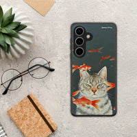 Thumbnail for Cat Goldfish - Samsung Galaxy S24 case