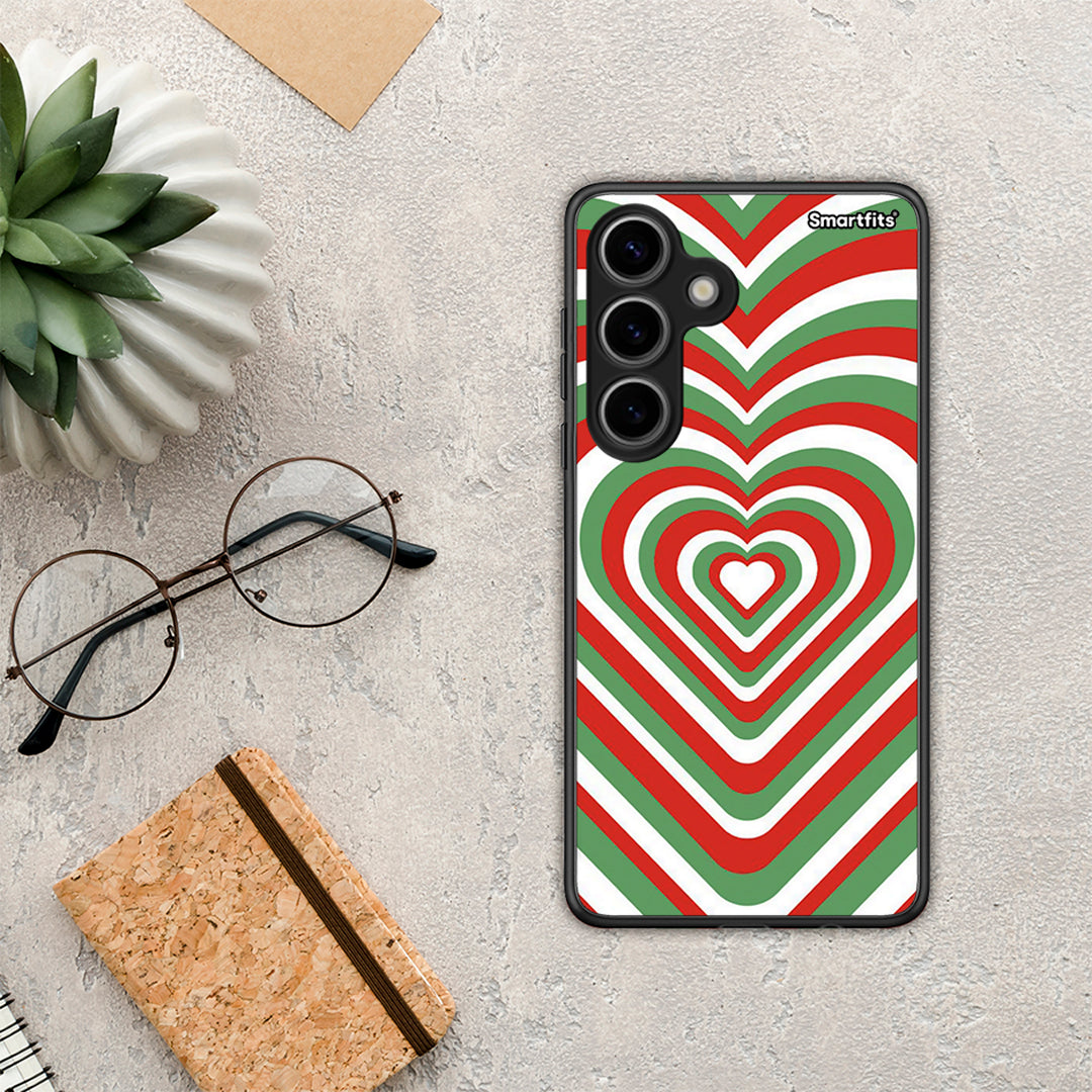 Christmas Hearts - Samsung Galaxy S24 case