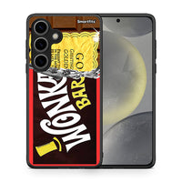 Thumbnail for Θήκη Samsung Galaxy S24 Golden Ticket από τη Smartfits με σχέδιο στο πίσω μέρος και μαύρο περίβλημα | Samsung Galaxy S24 Golden Ticket case with colorful back and black bezels