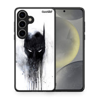 Thumbnail for Θήκη Samsung Galaxy S24 Paint Bat Hero από τη Smartfits με σχέδιο στο πίσω μέρος και μαύρο περίβλημα | Samsung Galaxy S24 Paint Bat Hero case with colorful back and black bezels