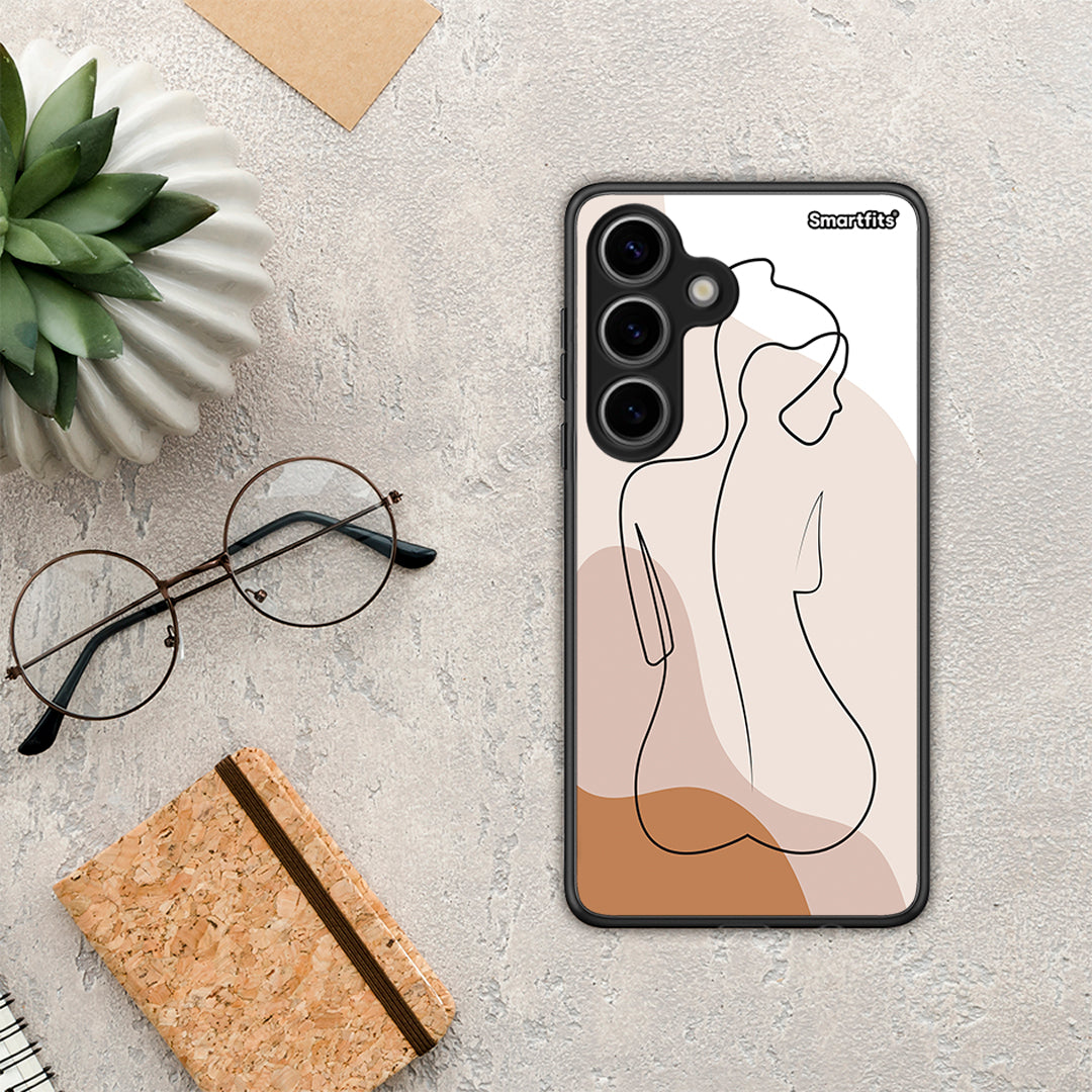 Lineart Woman - Samsung Galaxy S24 case