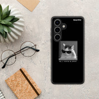 Thumbnail for Meme Cat - Samsung Galaxy S24 case