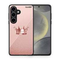 Thumbnail for Θήκη Samsung Galaxy S24 Crown Minimal από τη Smartfits με σχέδιο στο πίσω μέρος και μαύρο περίβλημα | Samsung Galaxy S24 Crown Minimal case with colorful back and black bezels