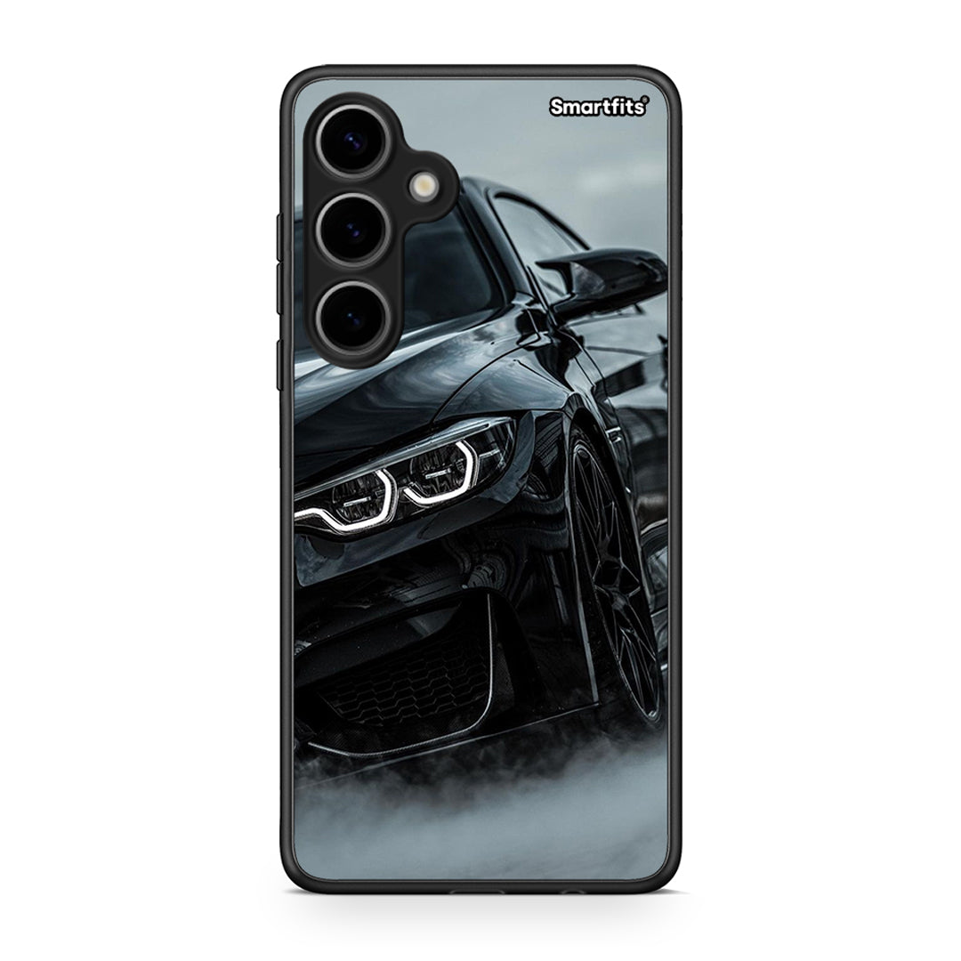 Samsung Galaxy S24 Plus Black BMW θήκη από τη Smartfits με σχέδιο στο πίσω μέρος και μαύρο περίβλημα | Smartphone case with colorful back and black bezels by Smartfits