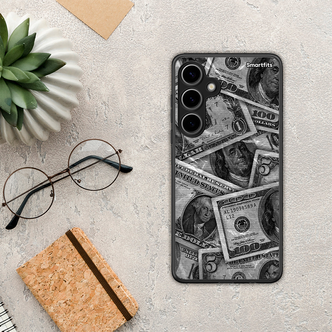 Money Dollars - Samsung Galaxy S24 Plus case