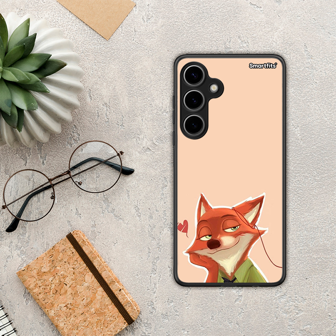 Nick Wilde and Judy Hopps Love 1 - Samsung Galaxy S24 Plus case