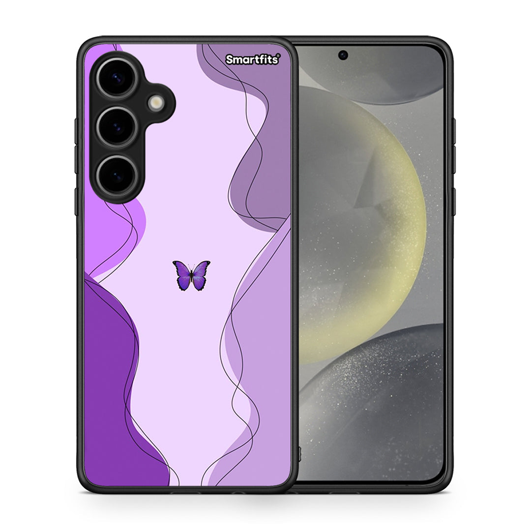 Purple Mariposa - Samsung Galaxy S24 Plus case