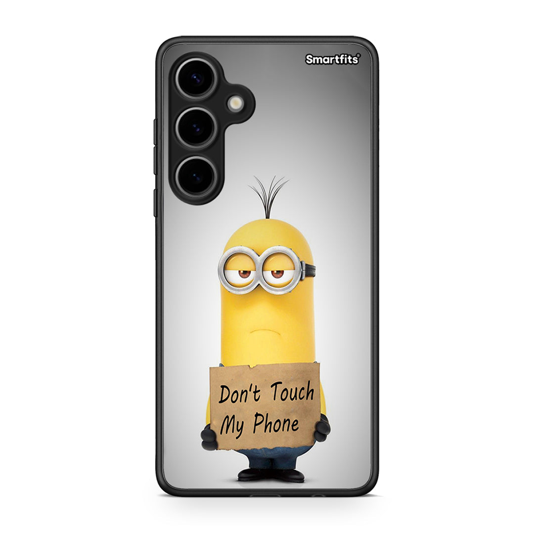 4 - Samsung Galaxy S24 Plus Minion Text case, cover, bumper