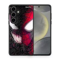 Thumbnail for Θήκη Samsung Galaxy S24 SpiderVenom PopArt από τη Smartfits με σχέδιο στο πίσω μέρος και μαύρο περίβλημα | Samsung Galaxy S24 SpiderVenom PopArt case with colorful back and black bezels