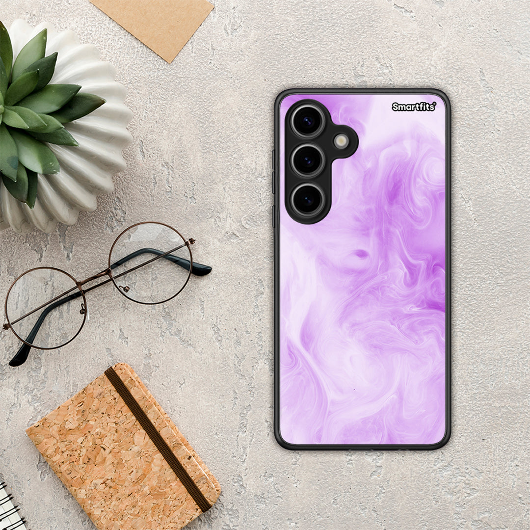 Watercolor Lavender - Samsung Galaxy S24 case